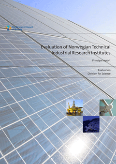 Front page evaluation report og technical industrial research institutes